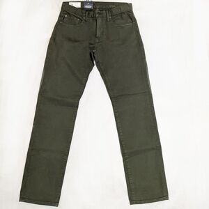 NWT GAP Slim Straight Leg Jeans in Dark Green Size 30
